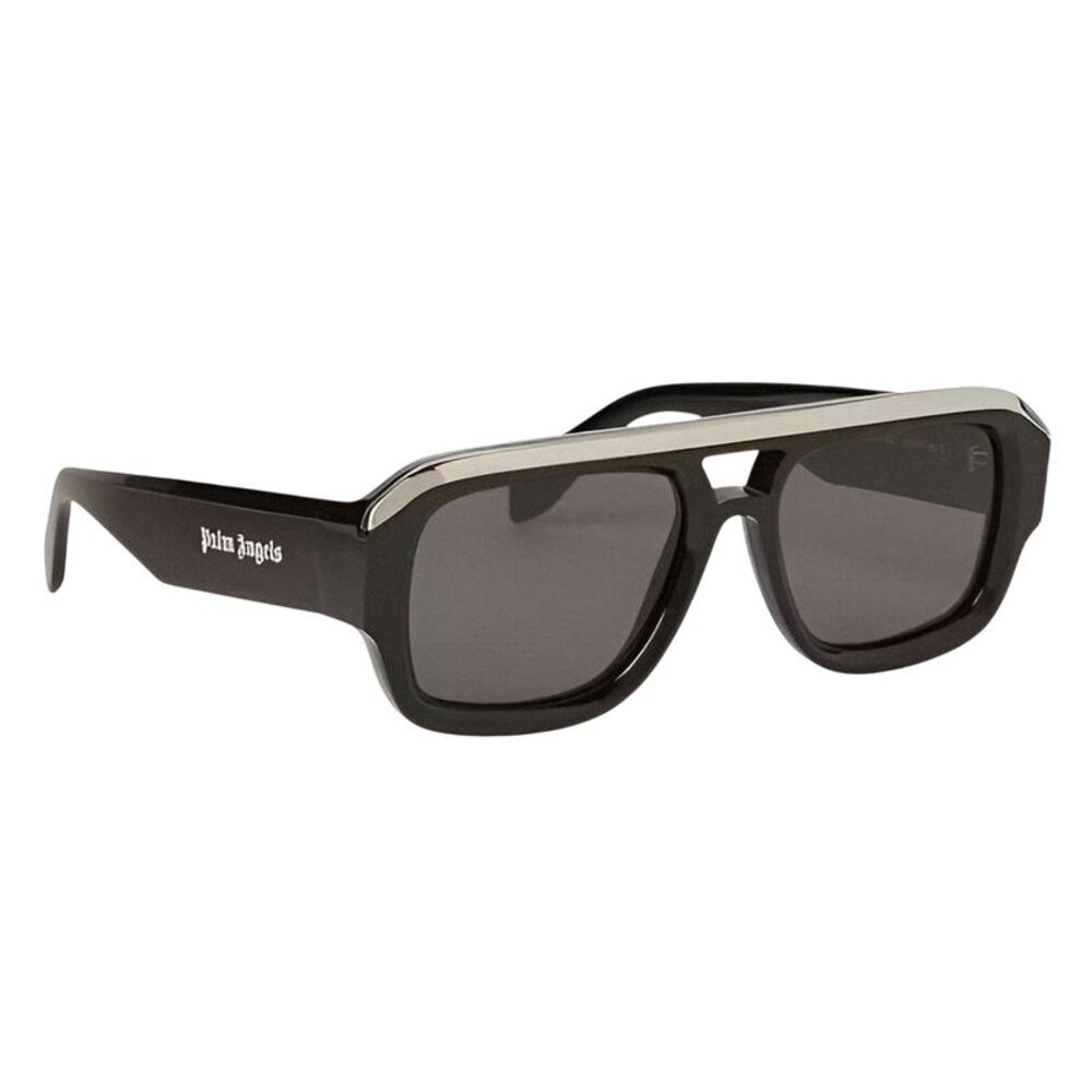 Palm Angels Mens Stockton Rectangle Sunglasses / Black